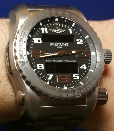 breitling gps emergency watch ebay|Breitling emergency watch manual.